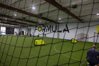 Indoor turf at Formula Soccer Center