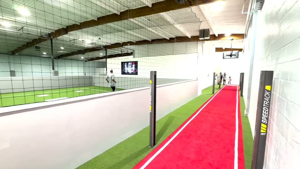 Formula player working on the Speed Track