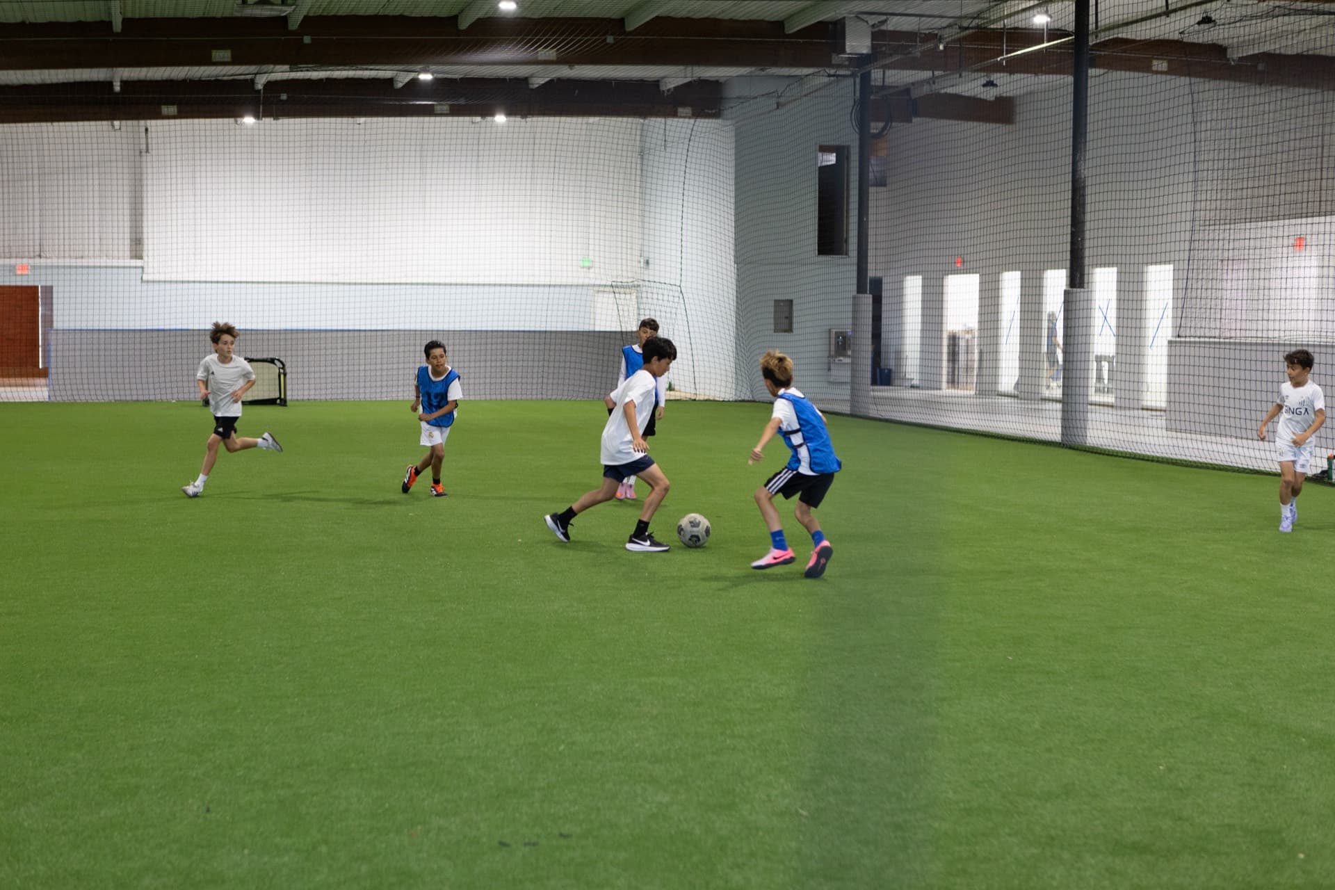 Performance center and assessment environment at Formula Soccer Center.